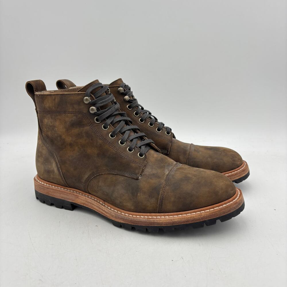 Taylor Stitch The Moto Boot Men's 10 Leather Welted Workwear